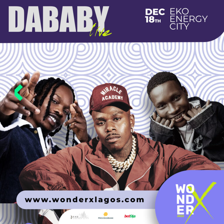 Naira Marley and Zinolesky will join Dababy as the headliners of the Wonder X concert on December 18.