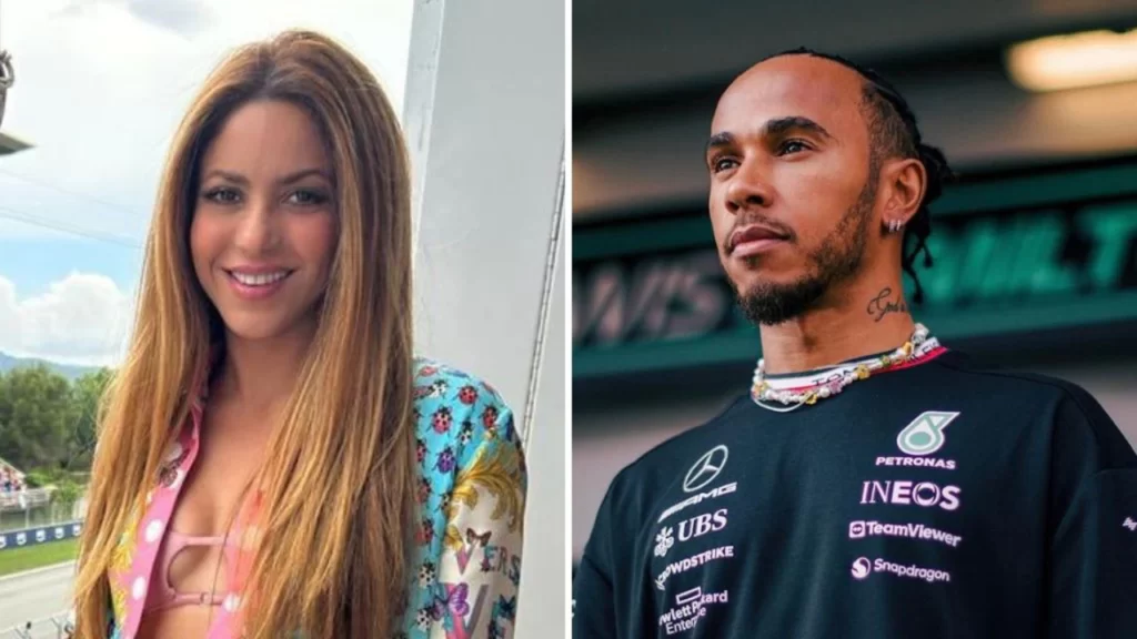 Shakira and Hamilton together again: They went out for dinner after the Spanish Grand Prix