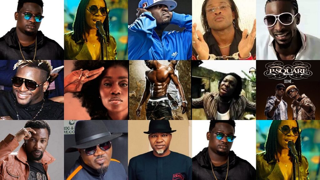 Top 10 male & female duets in the Nigerian music Industry since 2000