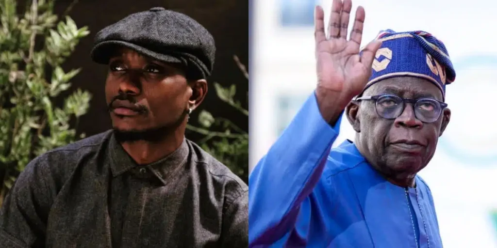 President Tinubu Is Officially My GOAT – Brymo On National Anthem Change