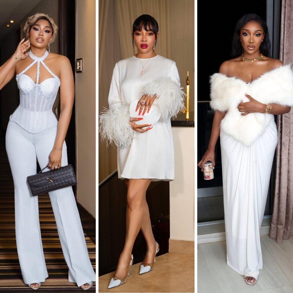 Sharon Ooja, Toke Makinwa, Idia Aisien & More Nail Tony Elumelu’s All-White Party Lewks