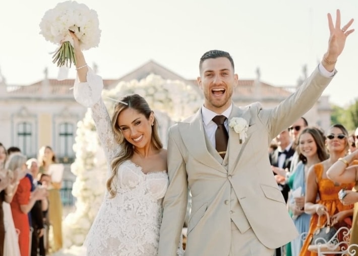 Man United Congratulates Diogo Dalot After Wedding To Claudia