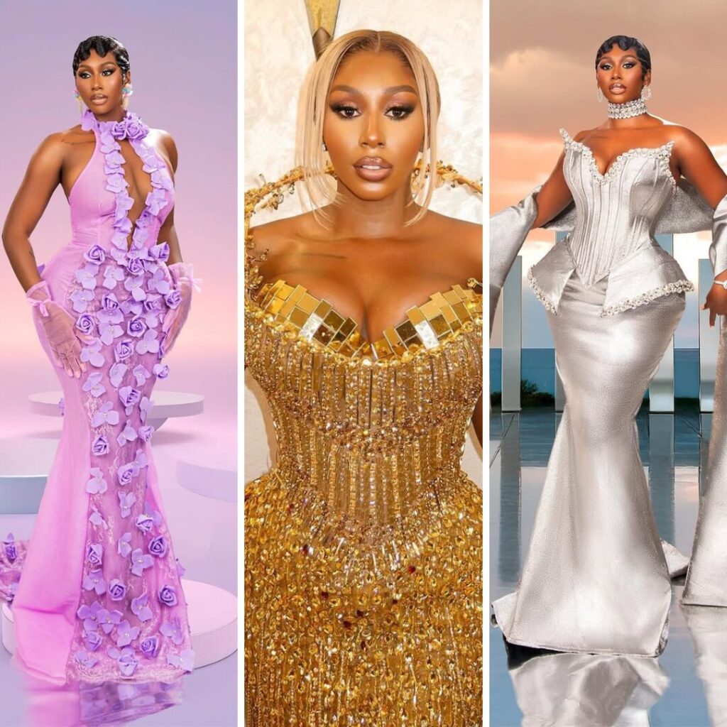 Nelly Mbonu Brought the Gold to Her 30th Birthday! See All Her Dazzling Looks