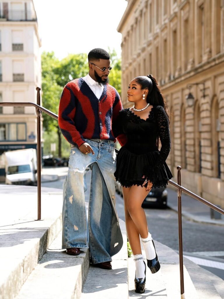 This Romantic Eiffel Tower Proposal from Akin Faminu to Kiky Festus Will Melt Your Heart