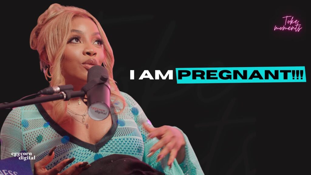 Toke Makinwa Opens Up About Pregnancy in Emotional “Toke Moments” Episode