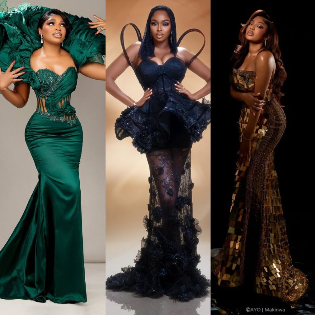 Style Never Left the House! Thelma, Sabrina & Mide Brought Glam to the BBNaija10 Grand Finale