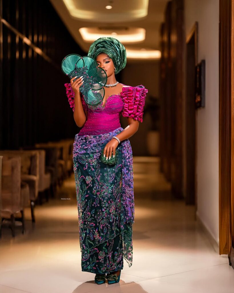 Isabella’s Fuchsia and Green Ensemble Is Pure Style Happiness