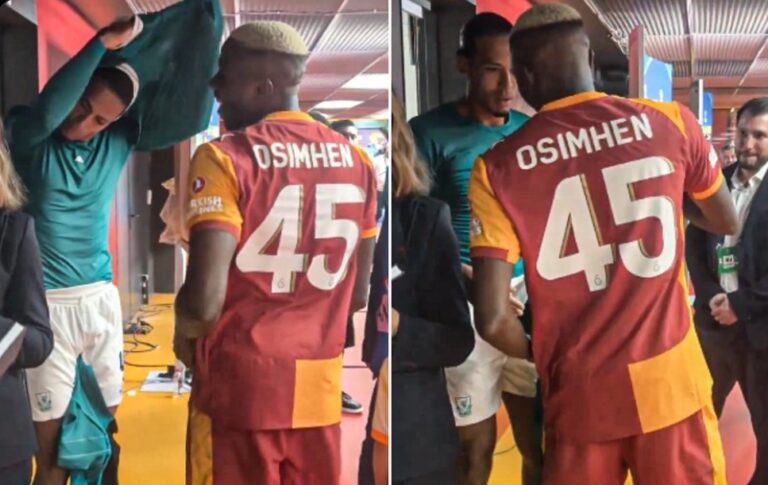 Van Dijk Speaks On Osimhen’s Performance Against Liverpool