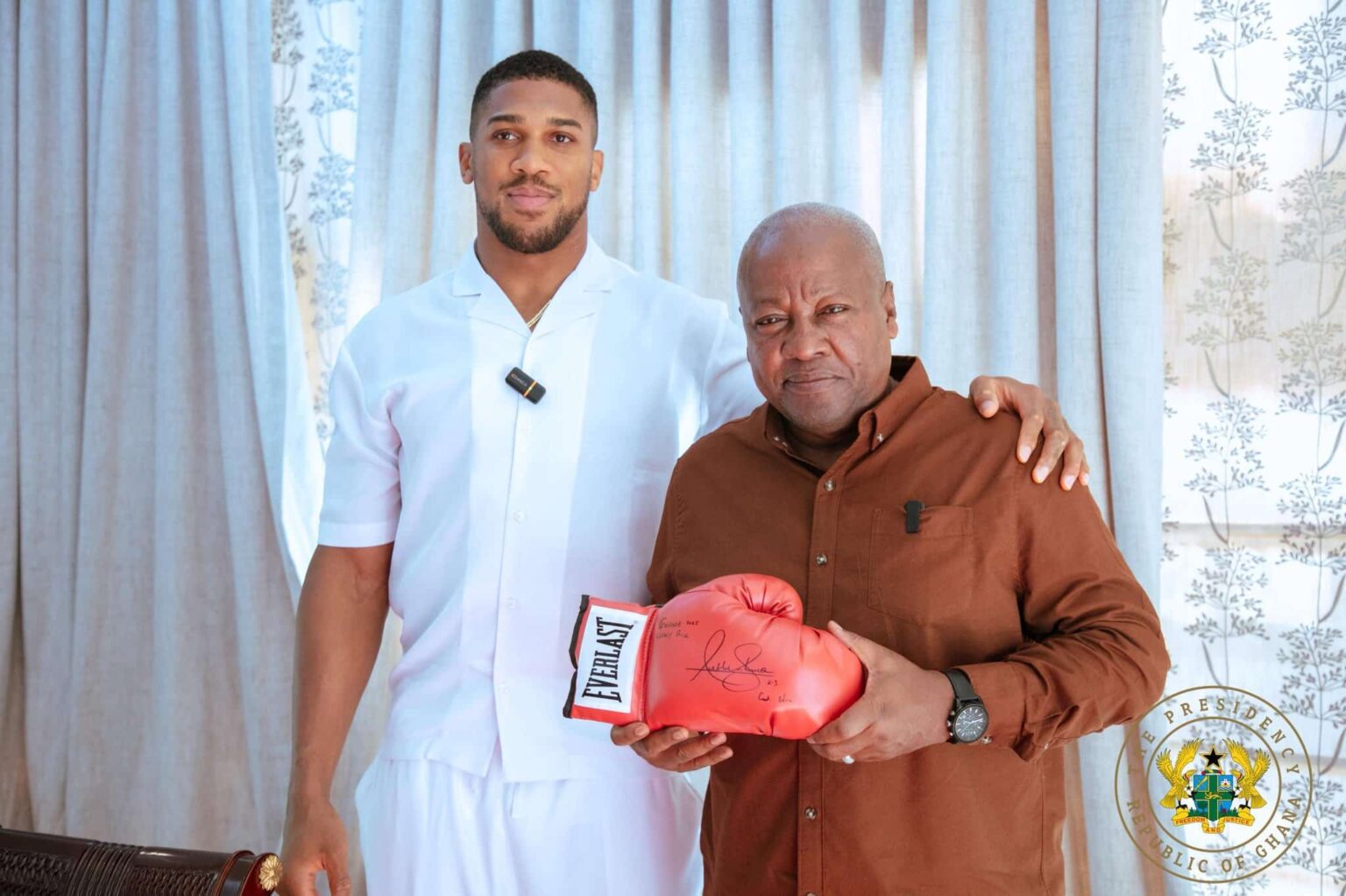 Ghana Poised To Welcome Anthony Joshua For A December Showdown